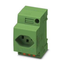 Gniazdo sieciowe Gniazdo Szyna DIN 16A