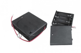 KOSZYK NA 4 BATE AA1.5V+POKRYW+WYLACZNIK