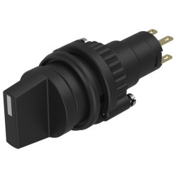 Element wykonawczy przycisku, Siłownik, do uzytku z: Urządzenia przełączające, Czarny, pozycje: 2, Utrzymane