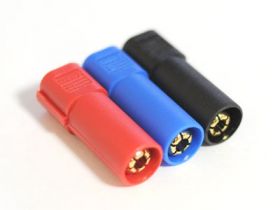 Wtyki XT150 - red - komplet wtyk i gniazdo wysoko-prądowe w osło