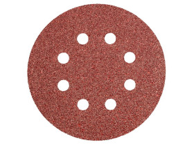 Krążki ścierne 125 mm 8 otworów K40 zestaw 5 sztuk 55H939 GRAPHITE