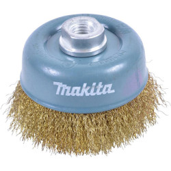 Makita D-39780 Steel wire cup brush 90mm Wire Cups Brushes Abrasives