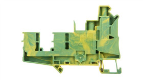 Złączka Szynowa Ochronna 6Mm2 Śrubowa/Wtykowa Zielono-Żółta Ut 6-Quattro/2P-...