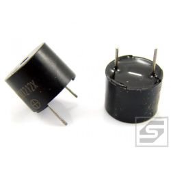 Buzzer HCM1212X 12V 9-15V 30mA 85dB fi12mm