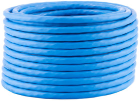 LSZH network cable, Cat 8, 8-wire, AWG 22/1, blue, BS08-85107