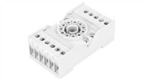 Pz11 Podstawka Pin: 11 10A 250Vac Na Panel,Na Szynę Din -40...70C