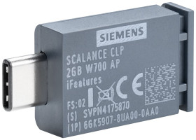 Moduł pamięci Siemens Rozszerzalna pamięć masowa Scalance SCALANCE W 6GK59078UA000AA0 1,26 x 0,69 x 0,28 cala