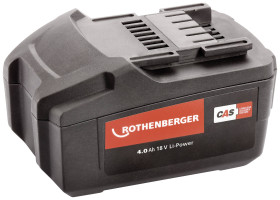 Ładowarka do akumulatora do elektronarzędzi Rothenberger RO BP18/4 1000001653, Li-Ion, 4 Ah, 18 V
