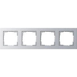 Gira Ramka poczwórna Gira E2 kolor alumi niowy