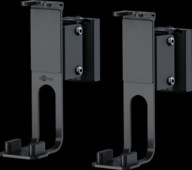 70829 Speaker wall mount, SONOS ONE, set of 2, black