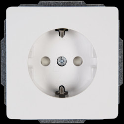 924029084 Socket, one-way, child safety feature, VENICE pure white