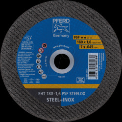 61726121 Cutting discs EHT 180-1.6 PSF STEELOX