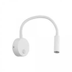 Kinkiet z giętkim ramieniem i włącznikiem LAGOS G9 Biały 5921 TK Lighting