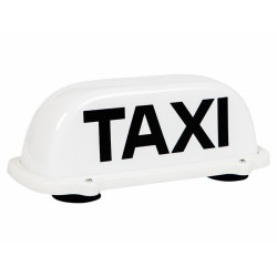 Lampa LED TAXI na przyssawkach