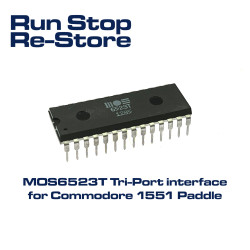 MOS6523T Tri-Port interface for the 1551 Paddle (New Old Stock)