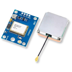 GPS module GY-NEO6MV2 with built-in battery + antenna for Arduino, STM32 on UART