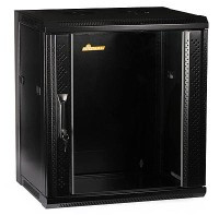 R12022 Szafa RACK metalowa, wisząca - wymiary zewnętrzne 600 x 630 x 600 mm (szerxwysxgłęb) 12U głęboka