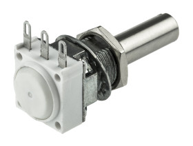 Potencjometr 5kΩ typ Obrotowy Vishay średnica wału 6 mm 1W długość wału 25mm Montaż panelowy