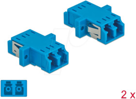 85999 Fiber optic coupling LC/LC Duplex, 2 pieces