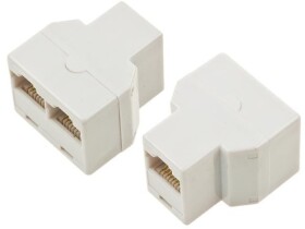 Rozgałęźnik gniazdo RJ45 na 2x gniazdo 8p
