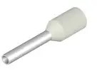 Insulated wire end ferrule, 0.75 mm², 14 mm/8 mm long, white, 0462900000