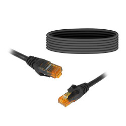 Kabel LAN Kat.6 UTP 20m Czarny, Lexton Patchcord