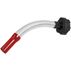 Sealey JC1SCR Flexi Pouring Spout for Screw Cap Jerry Cans - Red