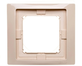 Simon Basic Neos Ramka pojedyncza IP44 beżowy BMRC1B/12