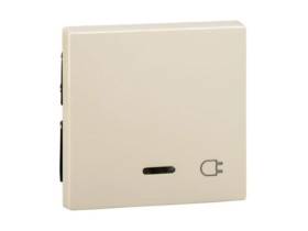 MERTEN SYSTEM M Klawisz z lampką sygnalizacyjną z oznaczeniem „Gniazdo” krem MTN435244 SCHNEIDER ELECTRIC
