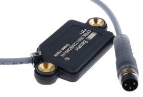 Czujnik zbliżeniowy Pojemnościowy 8 mm Baumer 10 → 30 V dc długość 52.4mm w obudowie prostokątnej