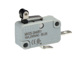 Łącznik Micro z krótką dźwignią z rolką RS PRO Lutowanie Błyskawiczny IP40