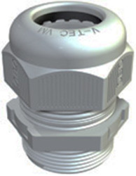 Cable gland, M12, 15 mm, Clamping range 3.5 to 7.5 mm, IP68, silver gray, 2022843