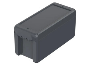 PC enclosure, (L x W x H) 191 x 80 x 90 mm, graphite gray (RAL 7024), IP66, 96014134