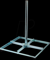 360006 Holland steel balcony stand, 4x 50 cm