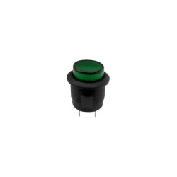 TruComponents 781980 Pushbutton ,Panel Mount,Off/(On),SPST-NO,Solder