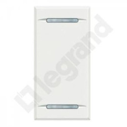 AXOLUTE MYHOME - KLAWISZ 2 FUNKCJI 1M BIAŁY HD4911 /10szt./