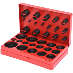 KS Tools 970.0350 SAE O-Rings Assortment, 1/8&quot;-2&quot;, 407 Pcs