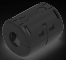 Folding ferrite, cable Ø 12-15 mm, (L x W x H) 48.4 x 38.8 x 35 mm, 74271151S