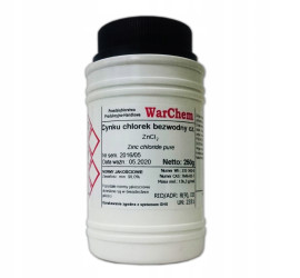 Zinc Chloride Anhydrous - Purity 98% - ZnCl2 - 250 g