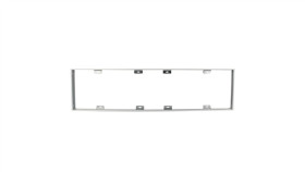 Aluminowa Rama Do Montażu Panelu Ściennego Led 300X1200mm 8158