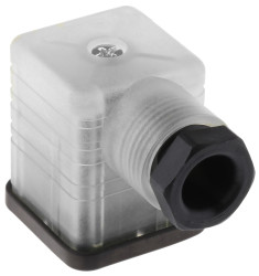 Złącze zaworu elektromagnetycznego A 2P+E 250 V AC/DC Żeński LED: Tak dławnica PG9 Hirschmann