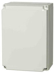 Obudowa Poliwęglan szerokość zew. 180 mm długość zew. 255 mm wys. zew. 88 mm Fibox IP67 Szary