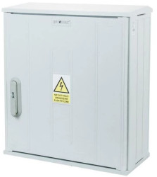 Obudowa termoutwardzalna STN 53X58 lakierowana IP44 (daszek płaski zamek na wkładke i kłódkę IOB-32210-01-007