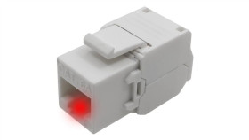 Moduł Keystone Z Wbudowaną Identyfikacją Led Rj45 Utp Kat.6A Nieekranowany...