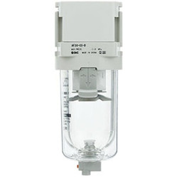 Filtr seria AF40, filtracja do 5μm G 1/2, Automatyczne SMC