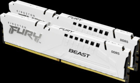 KF560C30BWEK2-64 64 GB (2x 32 GB) DDR5 6000 CL30 Kingston FURY Beast EXPO, white