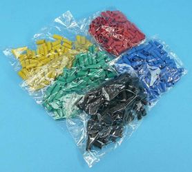 ZESTAW RUREK TERMOKURCZ.500szt 3mm/1cm