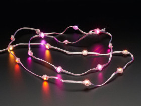 Adafruit NeoPixel LED Dots Strand - 20 LED 4" Pitch