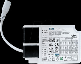 ELED600000BKDR-0-10V BOKE power supply for ELED panel, 0 - 10 V dimmable, incl. conne