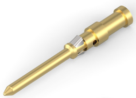 Pin contact, 0.13-0.33 mm², AWG 26-22, crimp connection, gold-plated, T2020011002-000